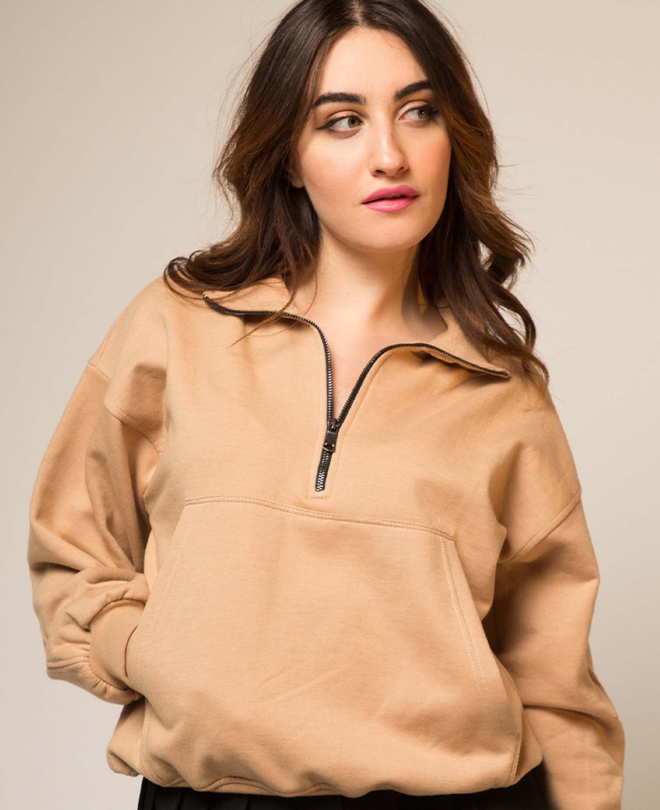 Sweat a Col Zippe