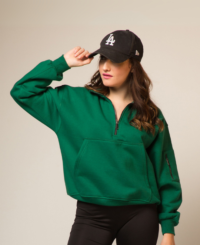 Sweat a Col Zippe