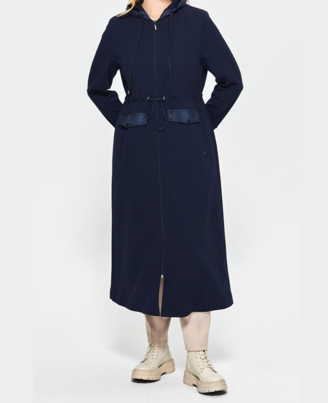 Robe Manteau avec Capuche