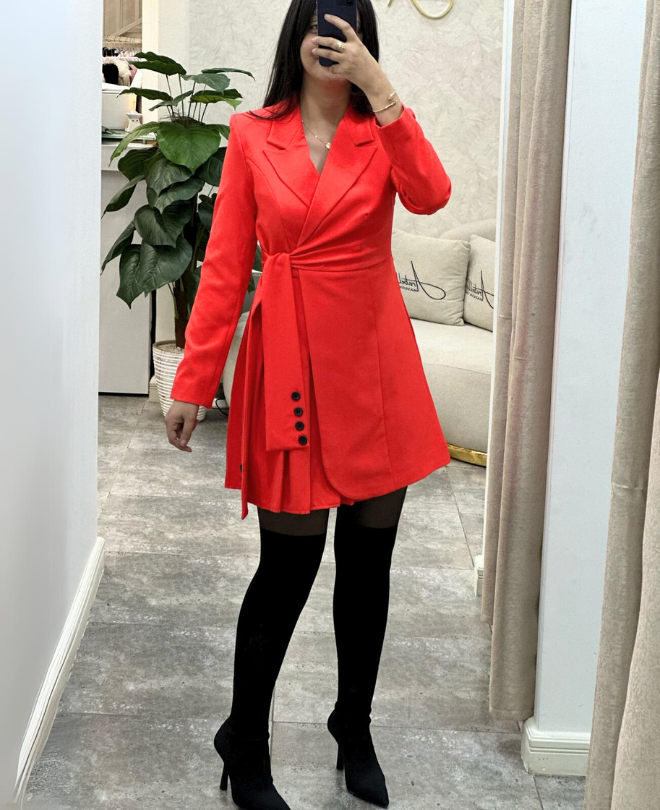 Robe Blazer Croisée