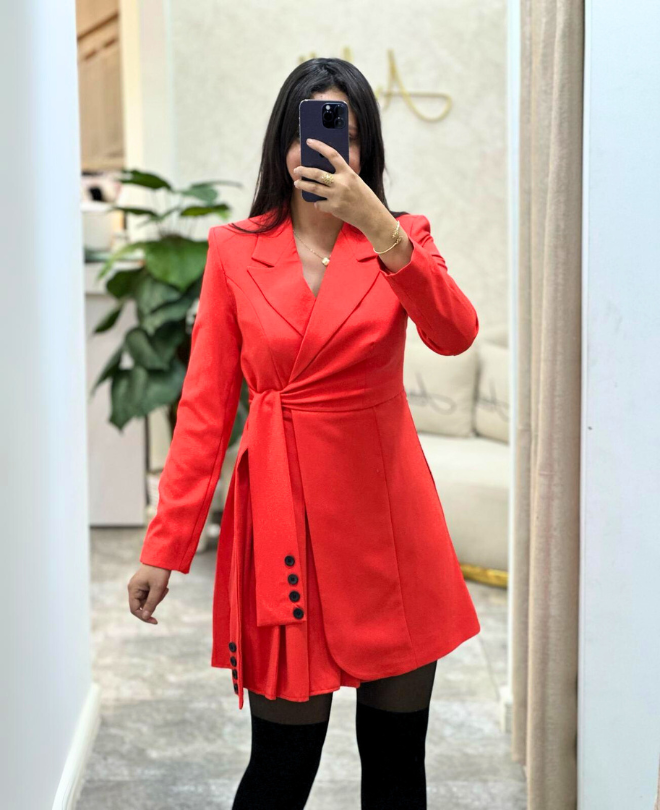 Robe Blazer Croisée