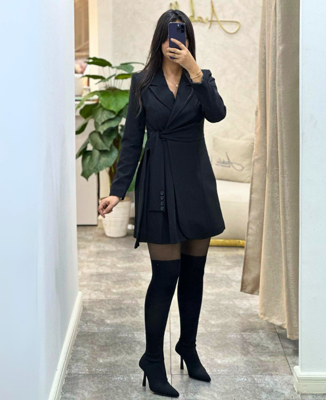 Robe Blazer Croisée