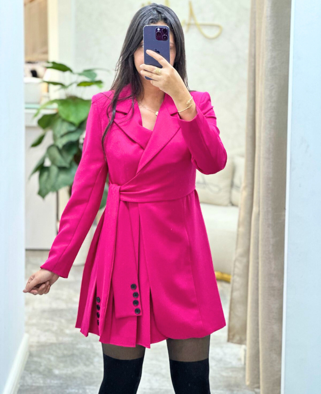 Robe Blazer Croisée