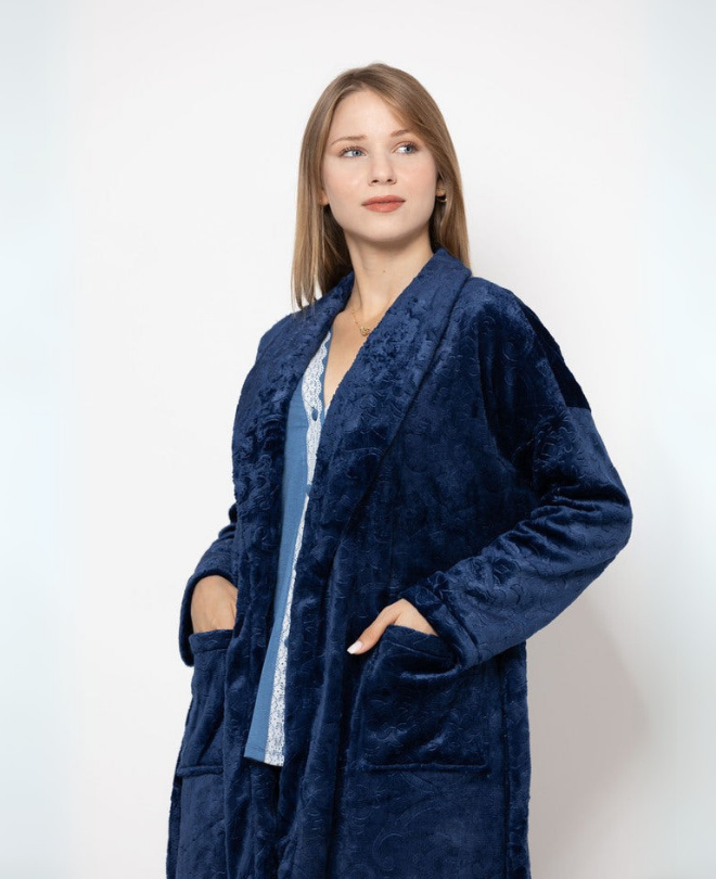 Peignoir Ultra-Doux en Polaire