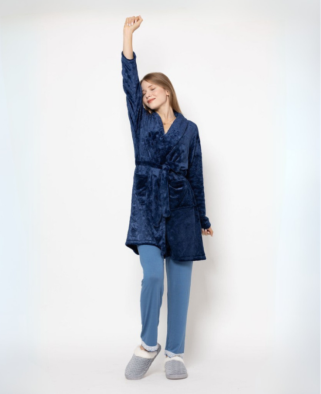 Peignoir Ultra-Doux en Polaire