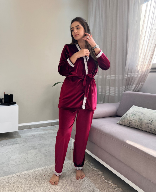 Pyjama en Velours Doux