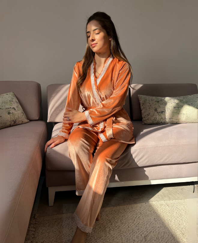 Pyjama en Velours Doux