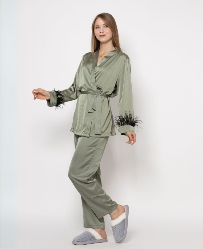 Ad. Mall - SOIE Glamour - Set 2 Pièces en Soie