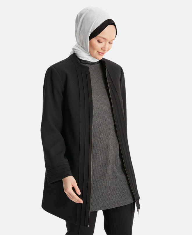 Veste à Fermeture Éclair