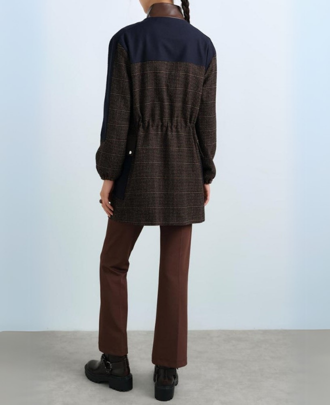Veste Col Montant