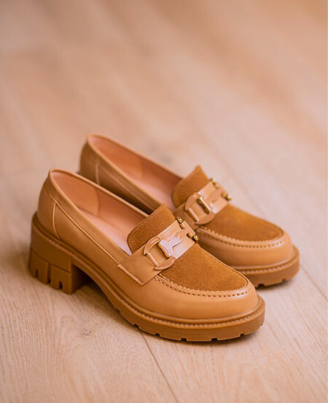 Mocassin à plateforme