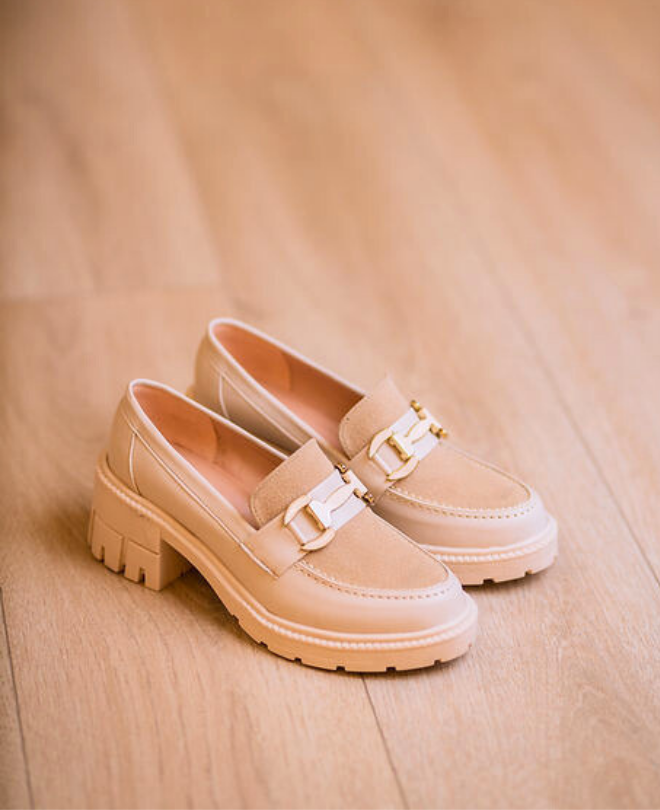 Mocassin à plateforme
