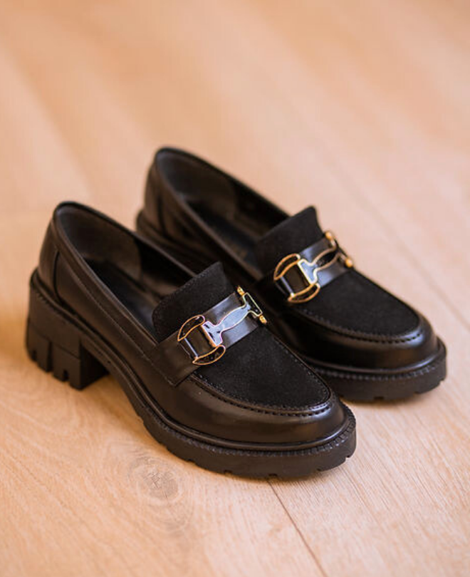 Mocassin à plateforme