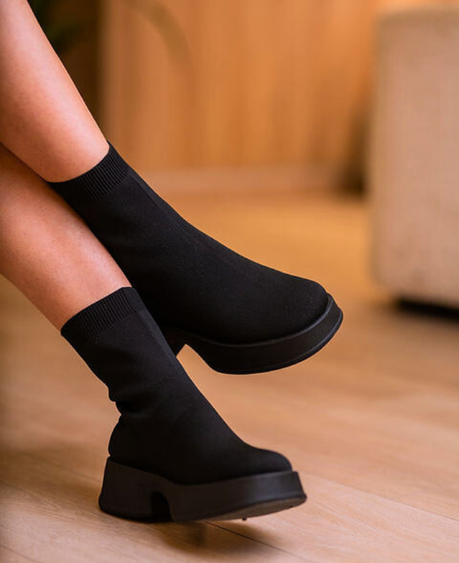 Bottines-Chaussettes