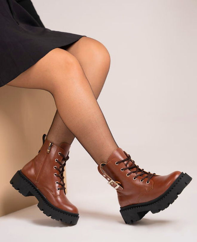 Bottines à Lacets