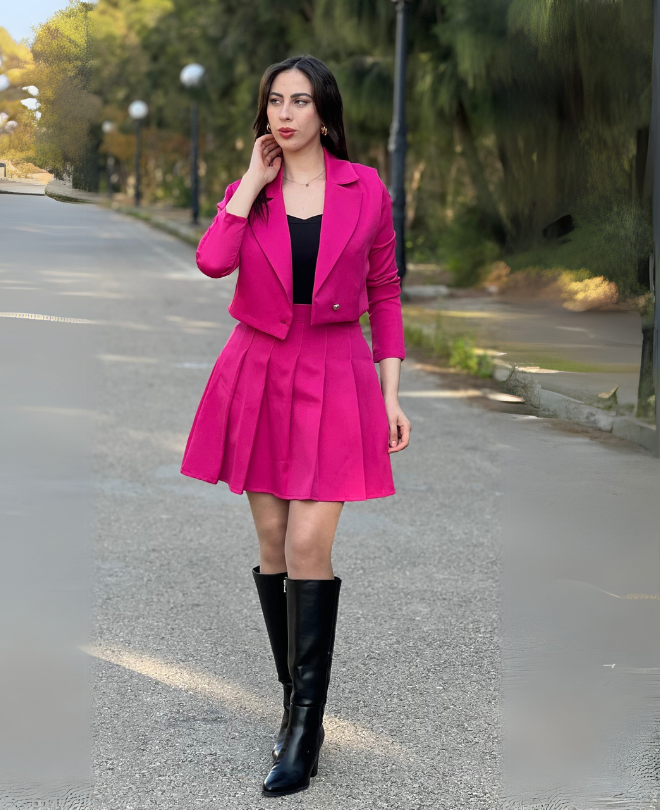 Ensemble Fluffy Chic