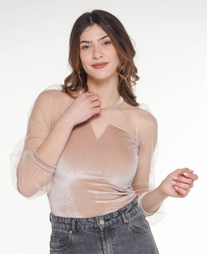 Ad. Mall - Ma Lune - Pull Tulle