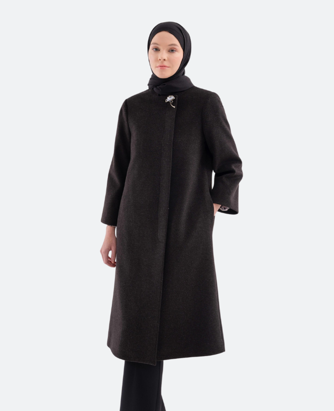 Manteau avec Broche