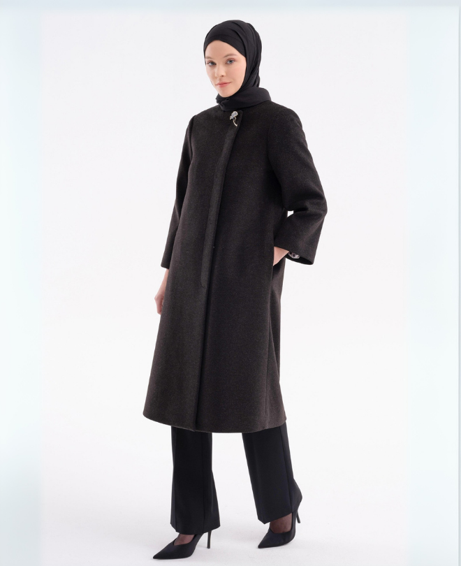 Manteau avec Broche