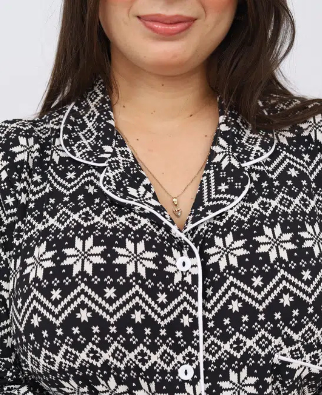 Pyjama Imprimé en Coton