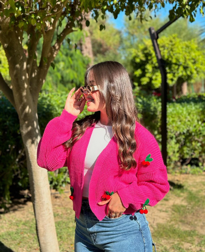 Gilet Cerises
