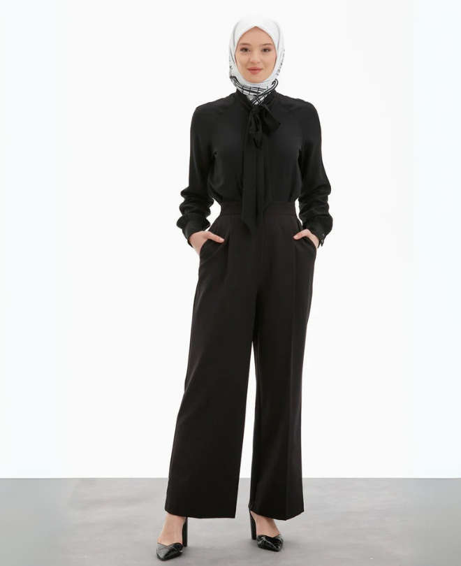 Ad. Mall - Tuğba Tunisia - Pantalon à Jambe Large