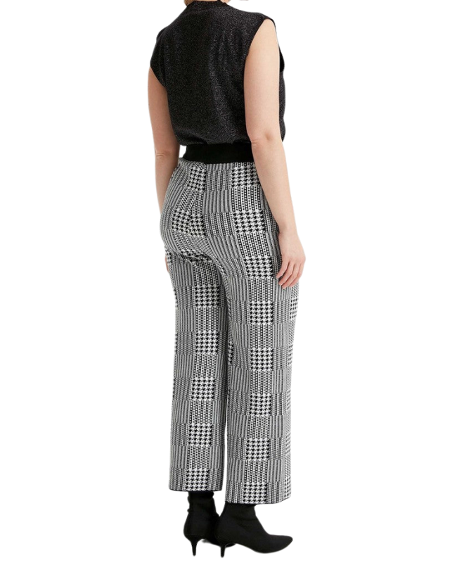 Pantalon en Laine Carreau