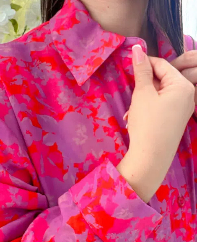 Chemise en Crêpe de Satin