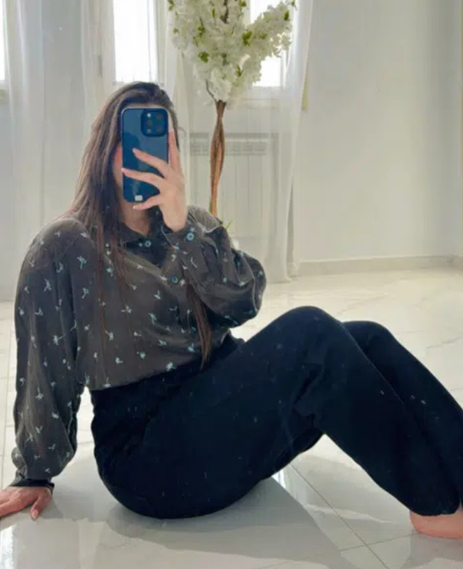 Chemise Effet Daim