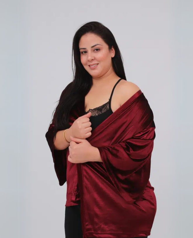 Pyjama 3 Pièces en Velours