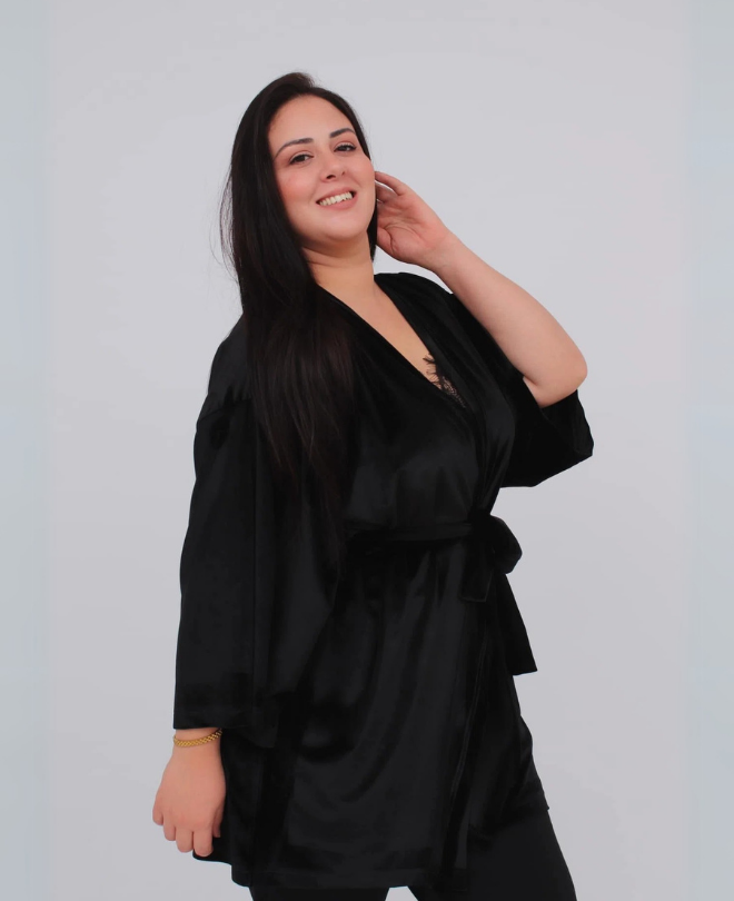 Pyjama 3 Pièces en Velours