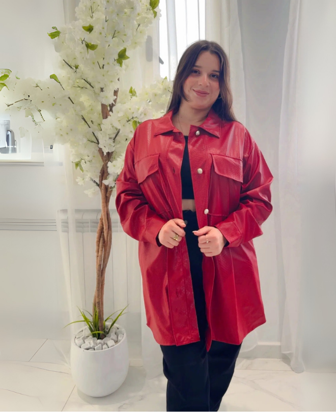 Veste en Similicuir
