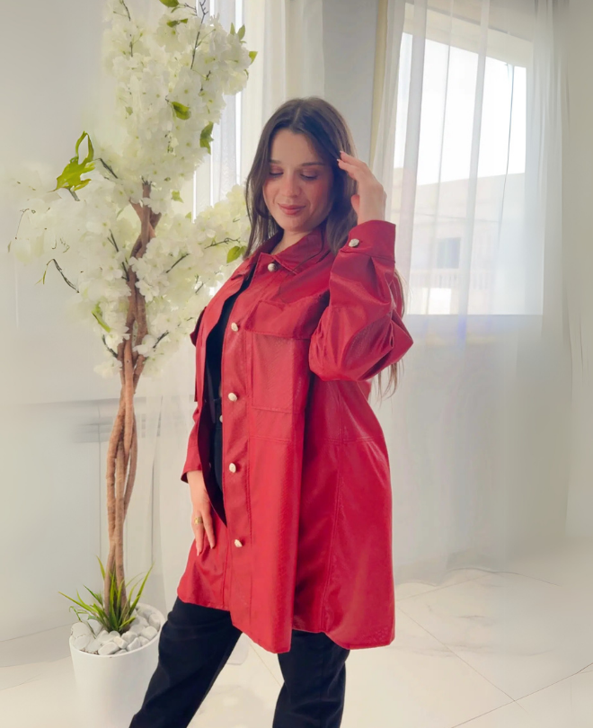 Veste en Similicuir