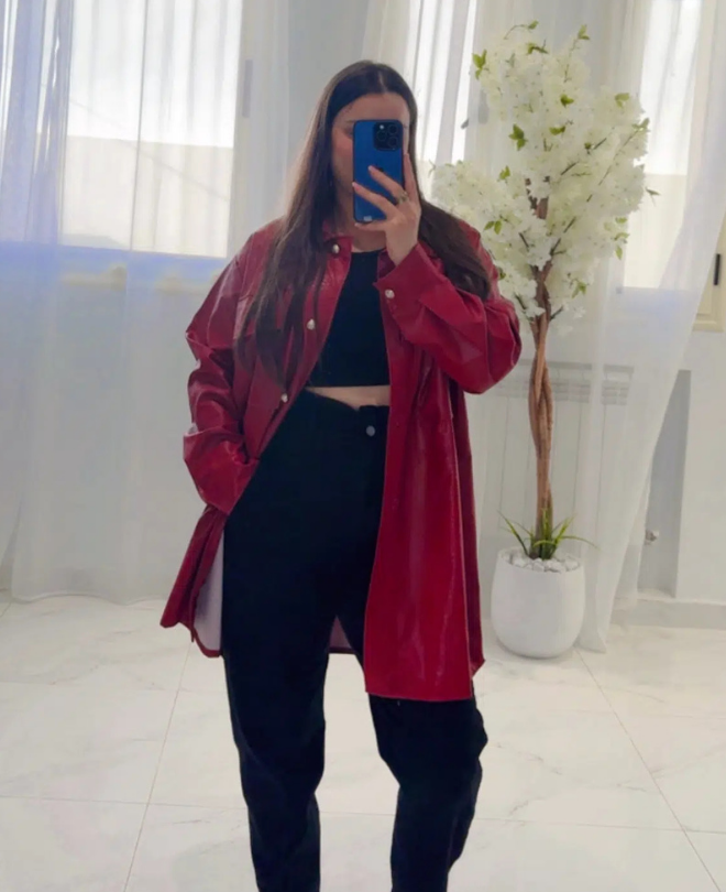 Veste en Similicuir