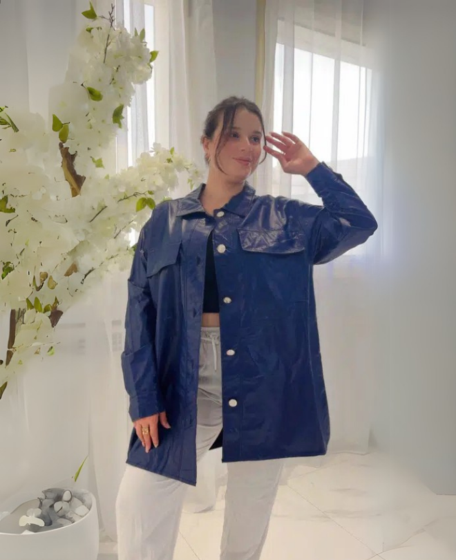Veste en Similicuir