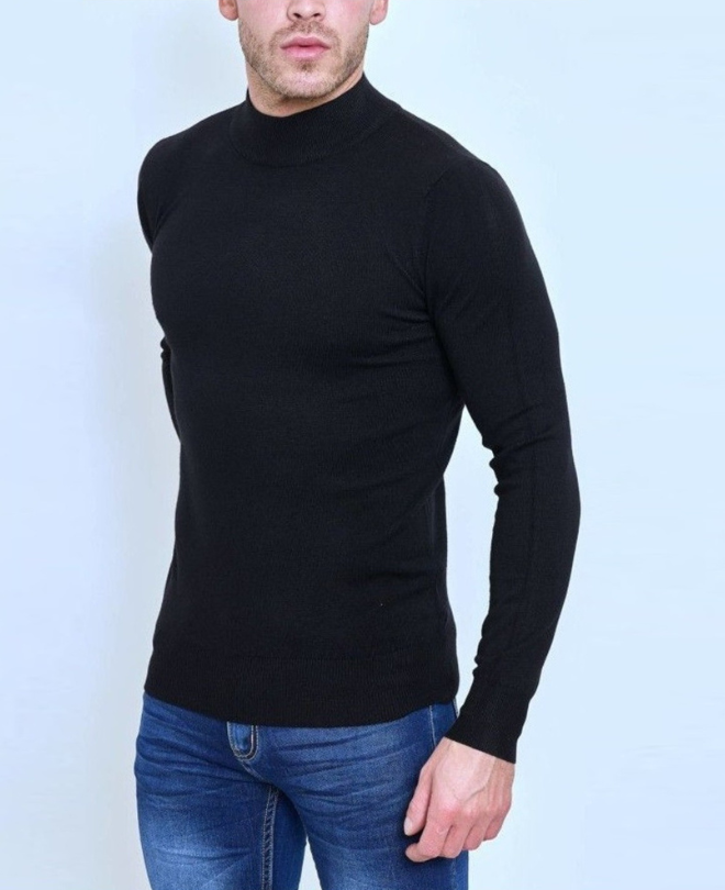 Pull Col Cheminée