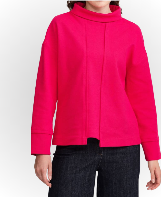 Blouse à Col Montant