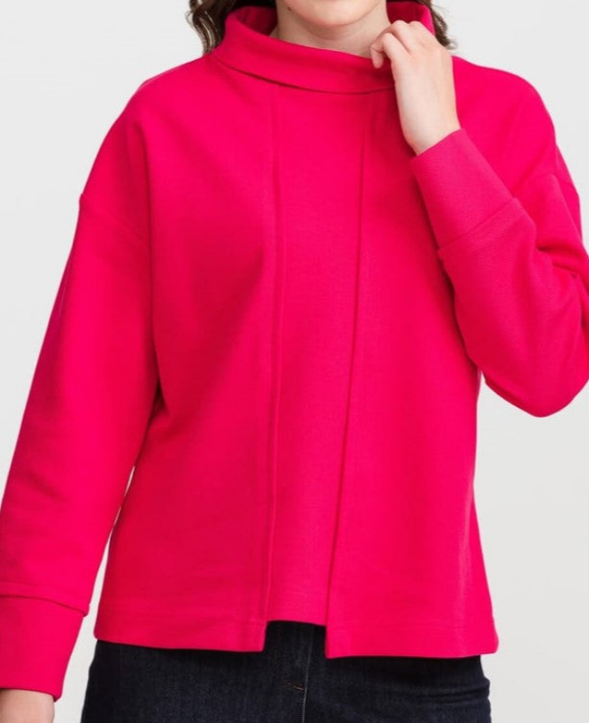 Blouse à Col Montant
