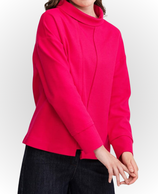Blouse à Col Montant