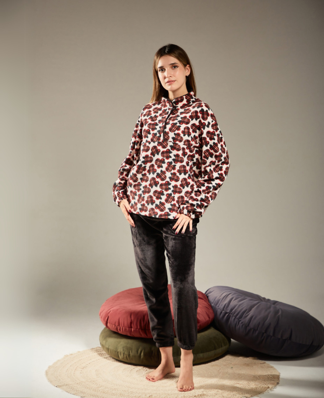 Pyjama Mickey en Polaire