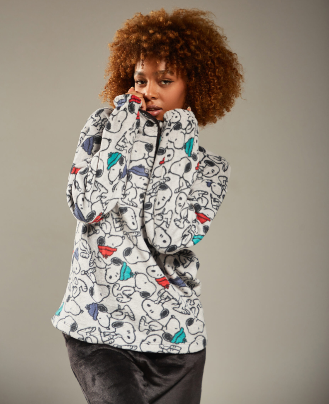 Ad. Mall - Adora - pyjama Snoopy en polaire